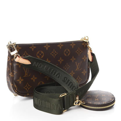 Louis Vuitton Monogram Multi Pochette Accessories Kaki 3 of 11