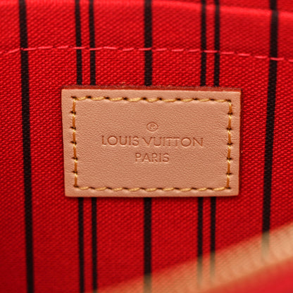 Louis Vuitton Monogram Neverfull MM GM Pochette Cherry 6 of 10