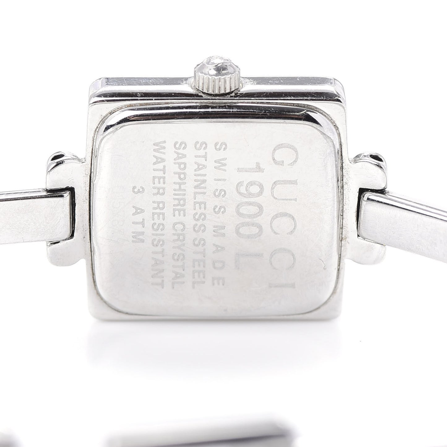 Stainless Steel 19mm 1900L Quartz Watch Black