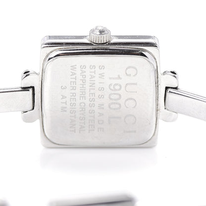 Gucci Stainless Steel 19mm 1900L Quartz Watch Black 5 of 5