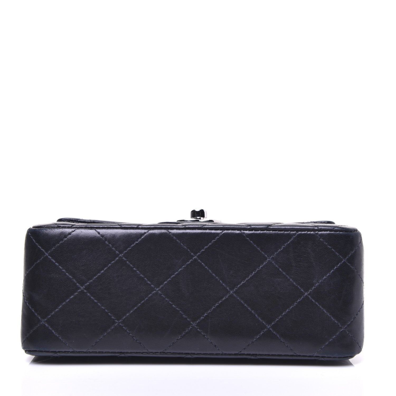 Chanel Lambskin Quilted Mini Square Flap Black 15 of 17