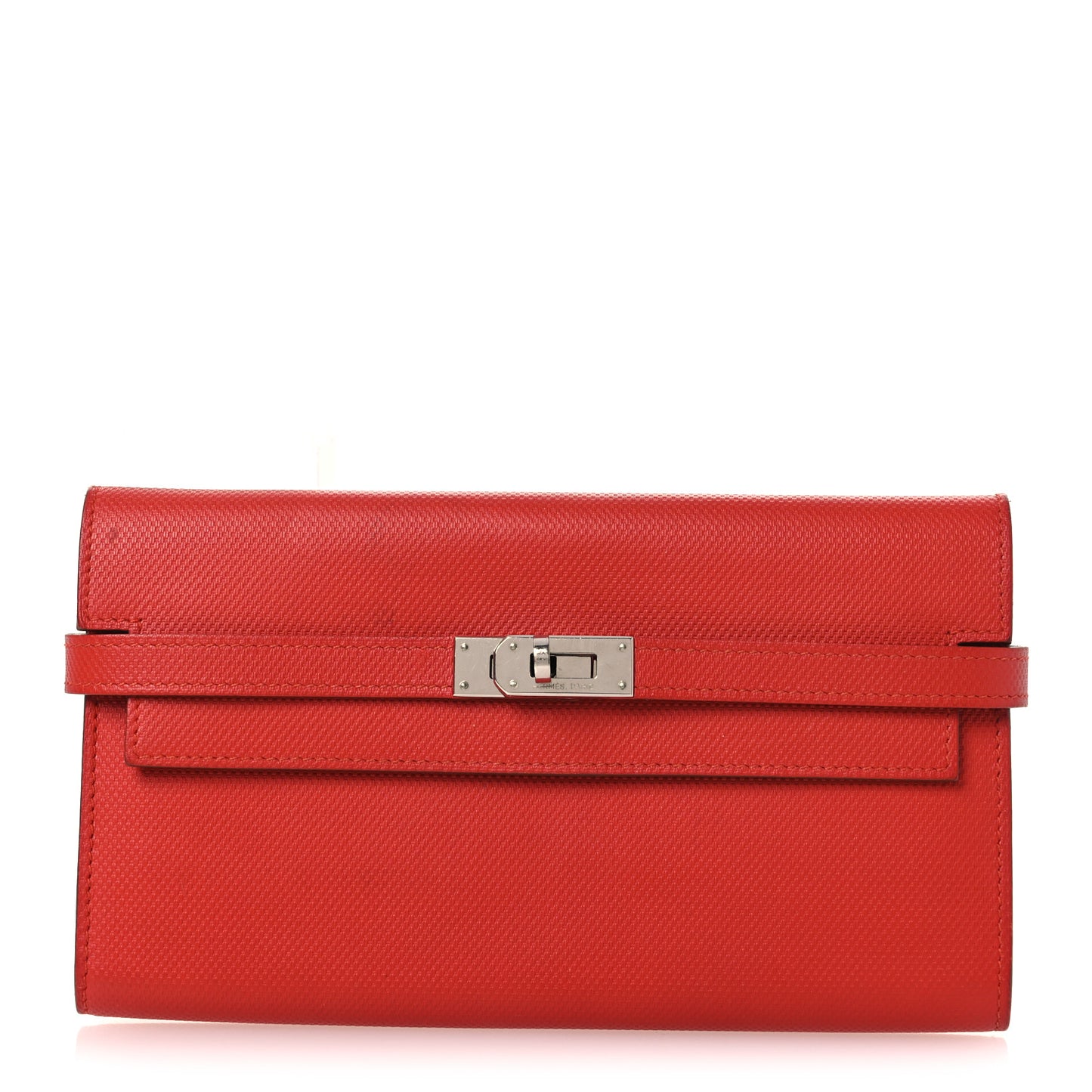 Grain d'H Kelly Longue Wallet Sanguine