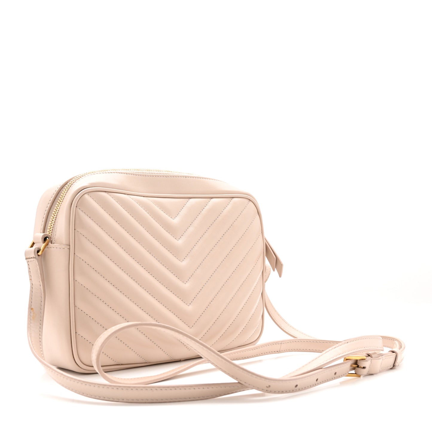 Calfskin Matelasse Monogram Lou Camera Bag Washed Light Pink