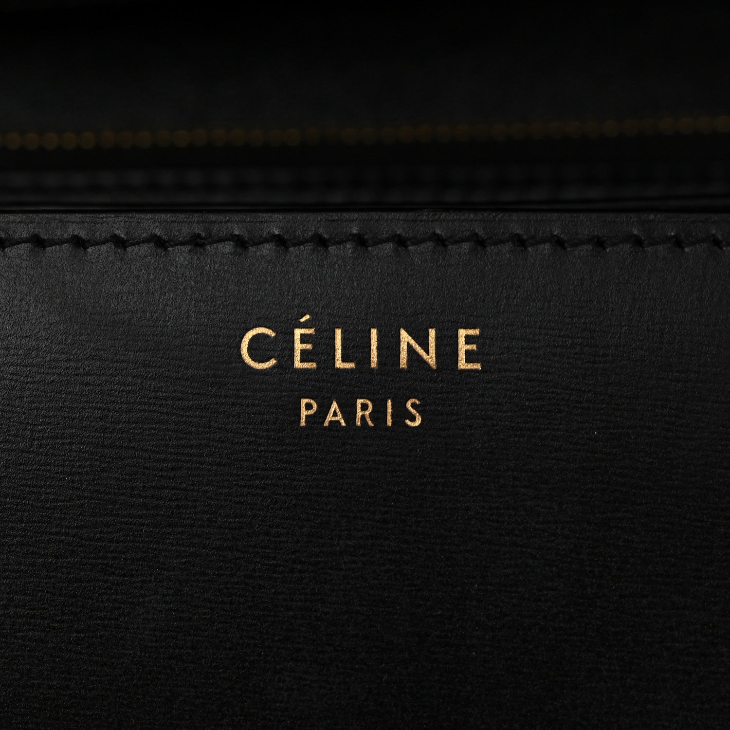 Celine Box Calfskin Medium Classic Box Flap Bag Black 6 of 11