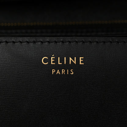 Celine Box Calfskin Medium Classic Box Flap Bag Black 6 of 11