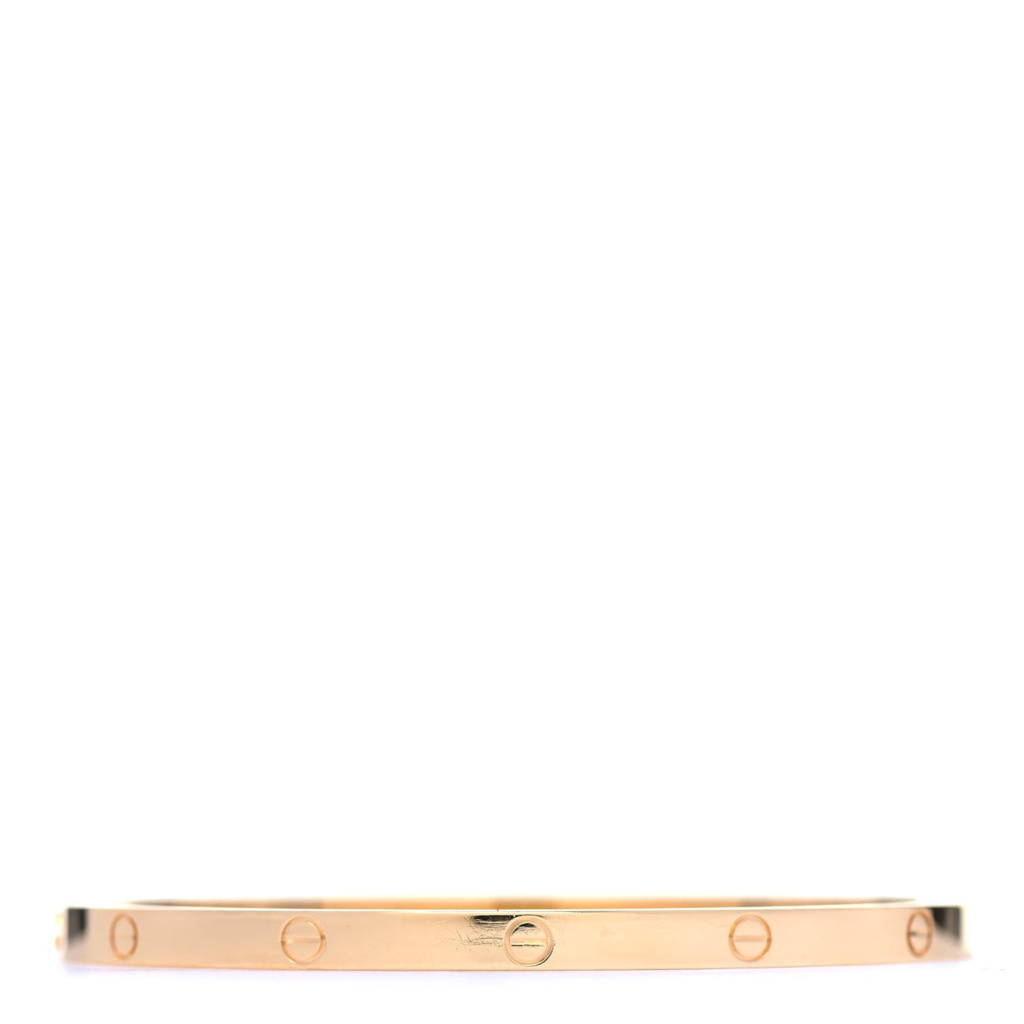 18K Yellow Gold Small LOVE Bracelet 16