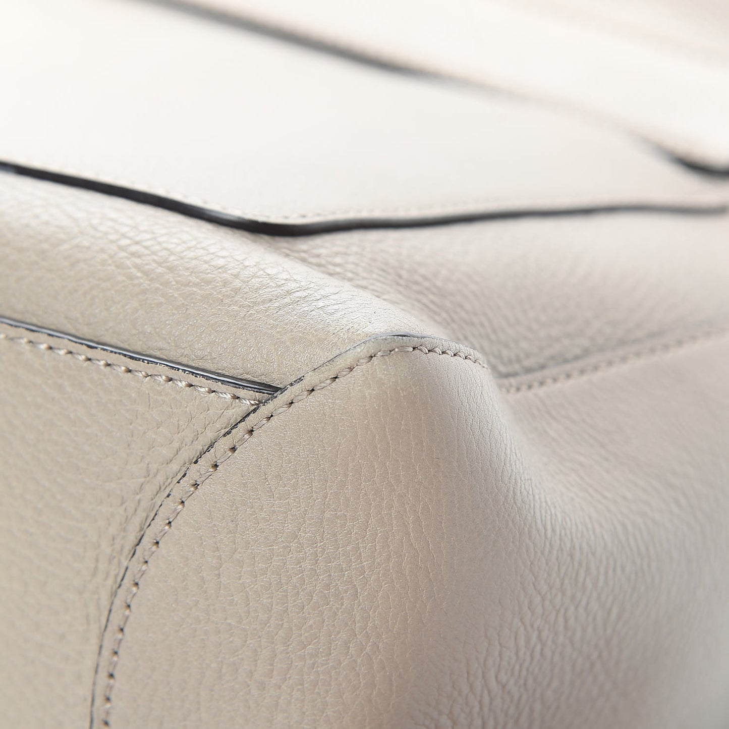 Calfskin Medium Faye Day Shoulder Bag Motty Grey