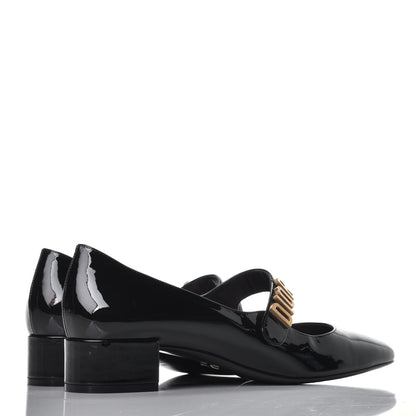 Christian Dior Patent Baby-D Ballet Pumps 41.5 Black 4 of 9