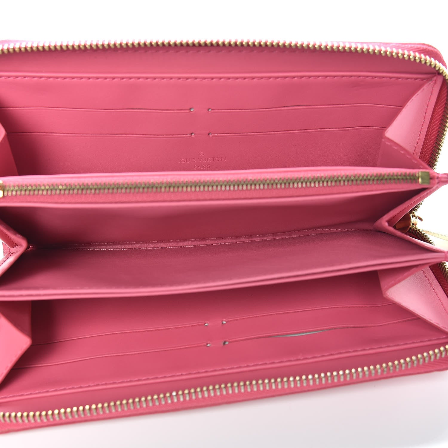 Louis Vuitton Vernis Zippy Wallet Framboise 5 of 8