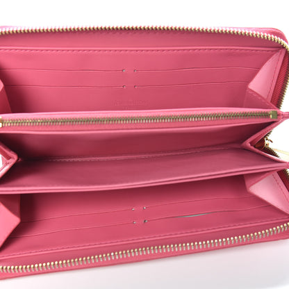 Louis Vuitton Vernis Zippy Wallet Framboise 5 of 8