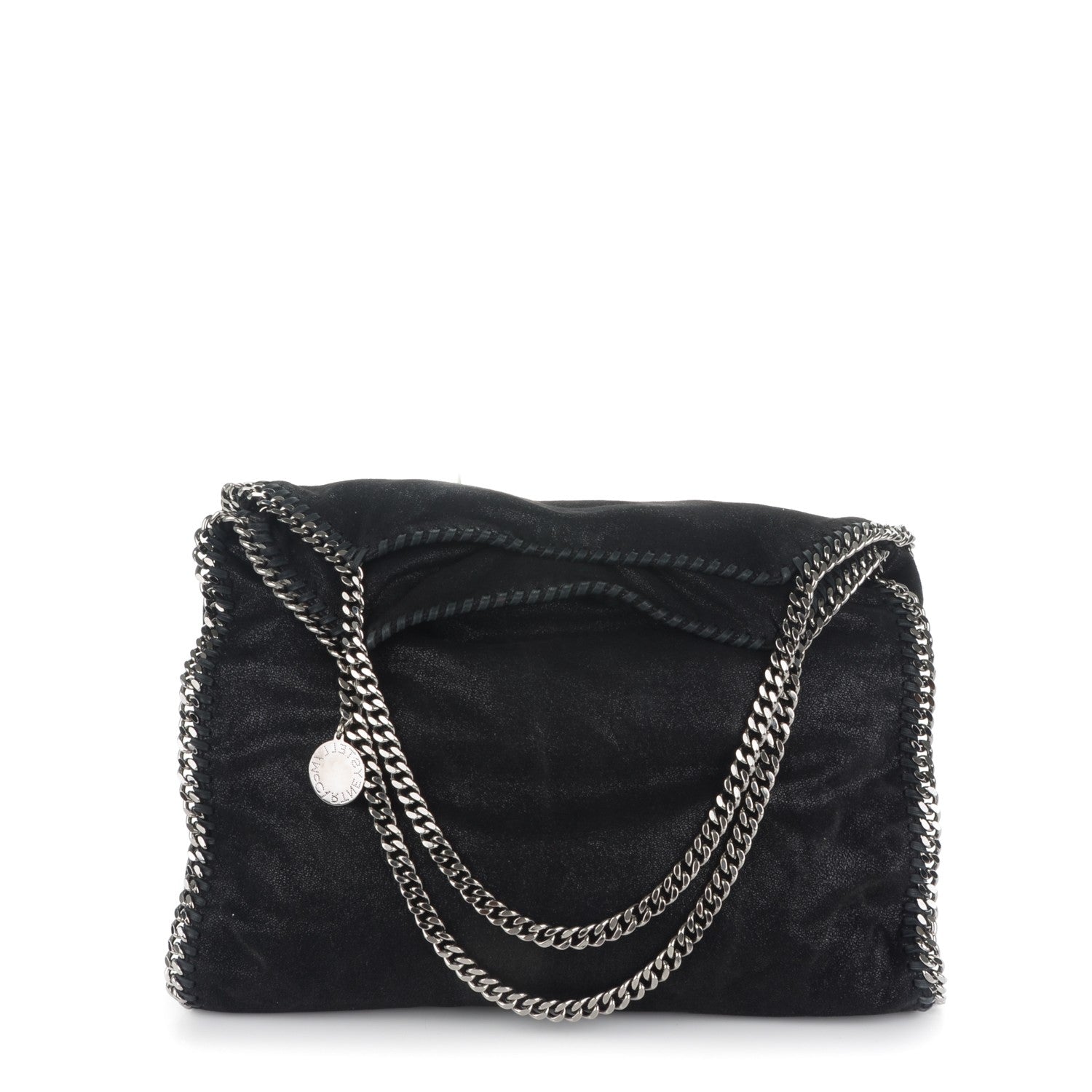 Stella McCartney Shaggy Deer Big Falabella Tote Black 1 of 8