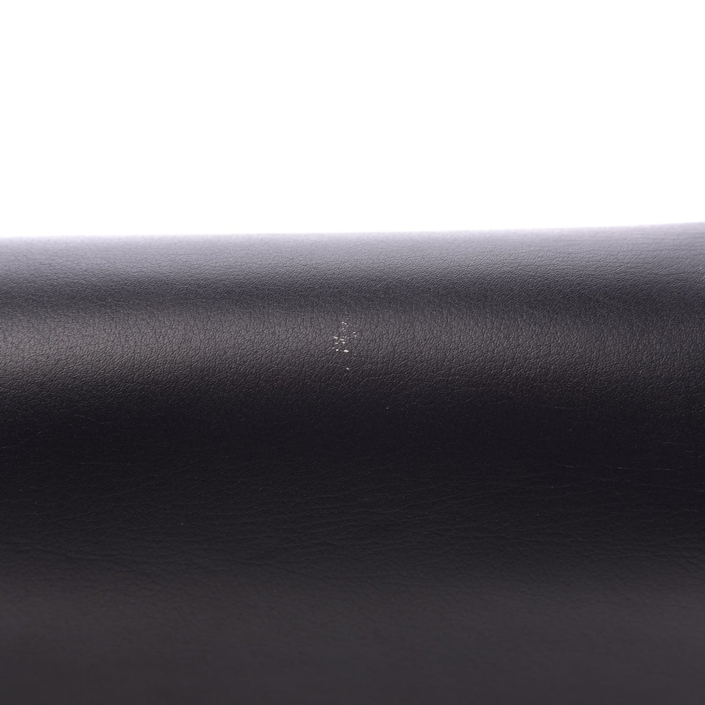 Calfskin Medium Classic Pure Double Flap Black