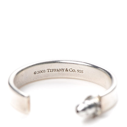 Tiffany Sterling Silver Medium 1837 Hoop Earrings 4 of 4