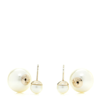 Christian Dior Pearl Mise En Dior Tribal Earrings 3 of 5