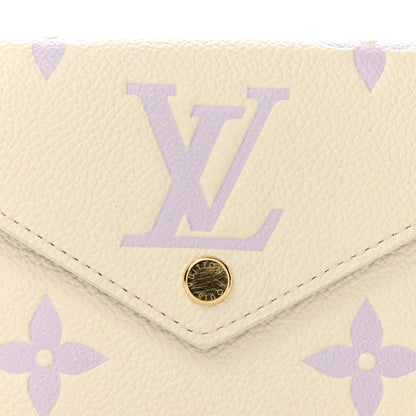 Louis Vuitton Empreinte Monogram Giant Victorine Wallet Latte Bubble Tea 7 of 7