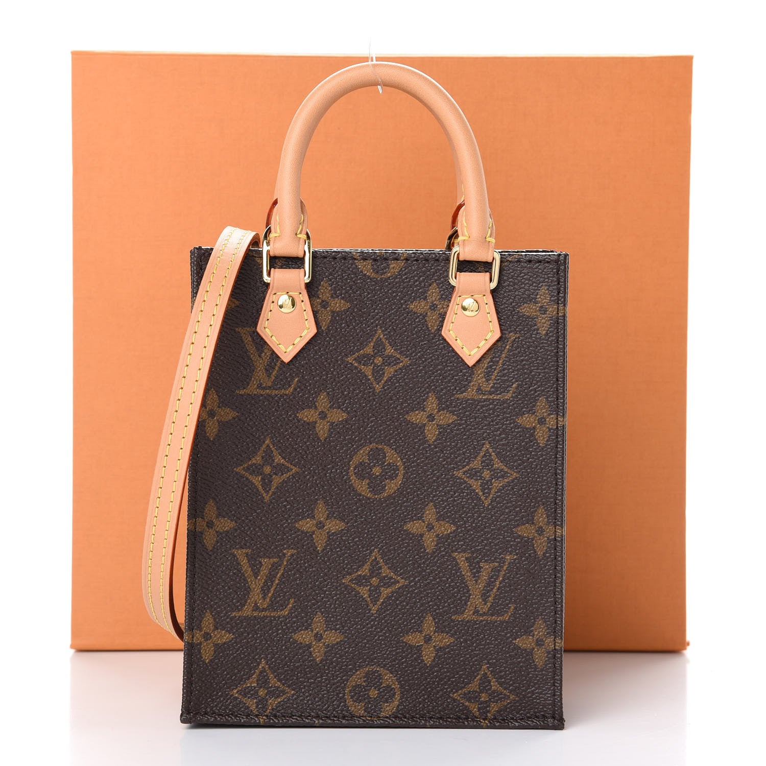 Louis Vuitton Monogram Petit Sac Plat 10 of 10