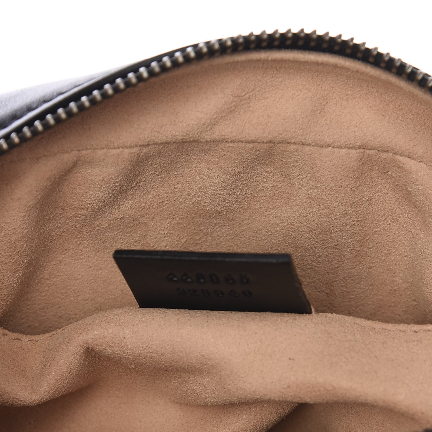 Gucci Calfskin Matelasse Mini GG Marmont Chain Shoulder Bag Black 8 of 8