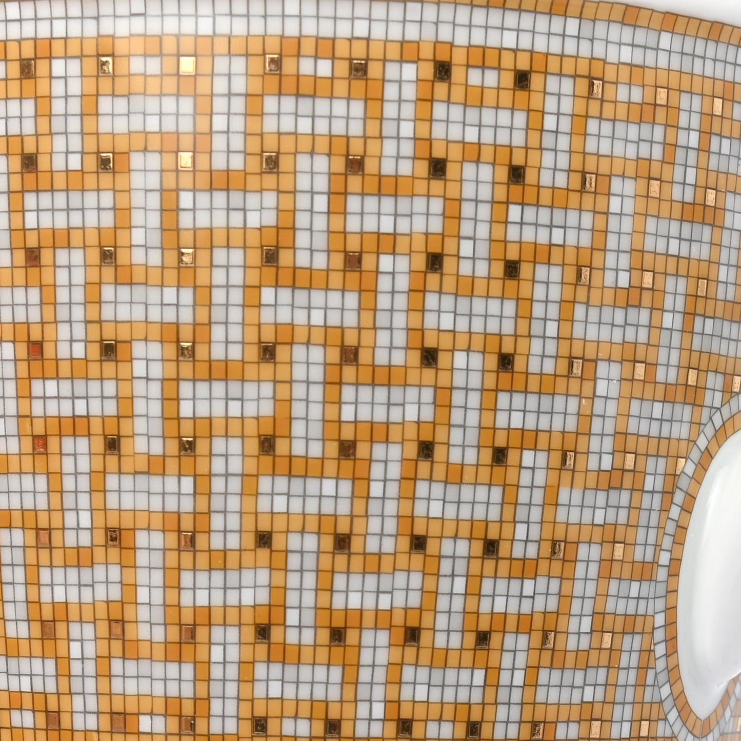 Porcelain 24 Gold Mosaique Teapot