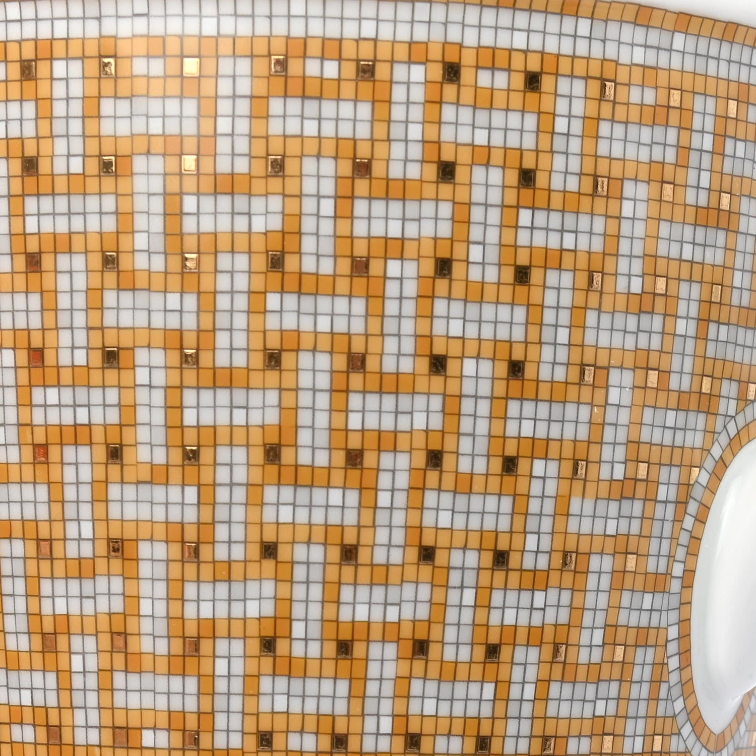 Hermes Porcelain 24 Gold Mosaique Teapot 4 of 4