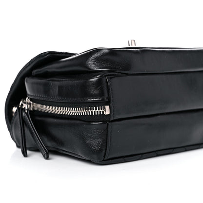 Chanel Aged Calfskin Quilted Express Zip Around Flap Black 8 of 12