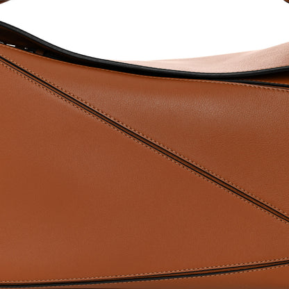 Loewe Calfskin Medium Puzzle Bag Tan 7 of 10