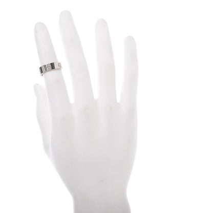 Cartier 18K White Gold 6mm LOVE Ring 58 8.25 2 of 5