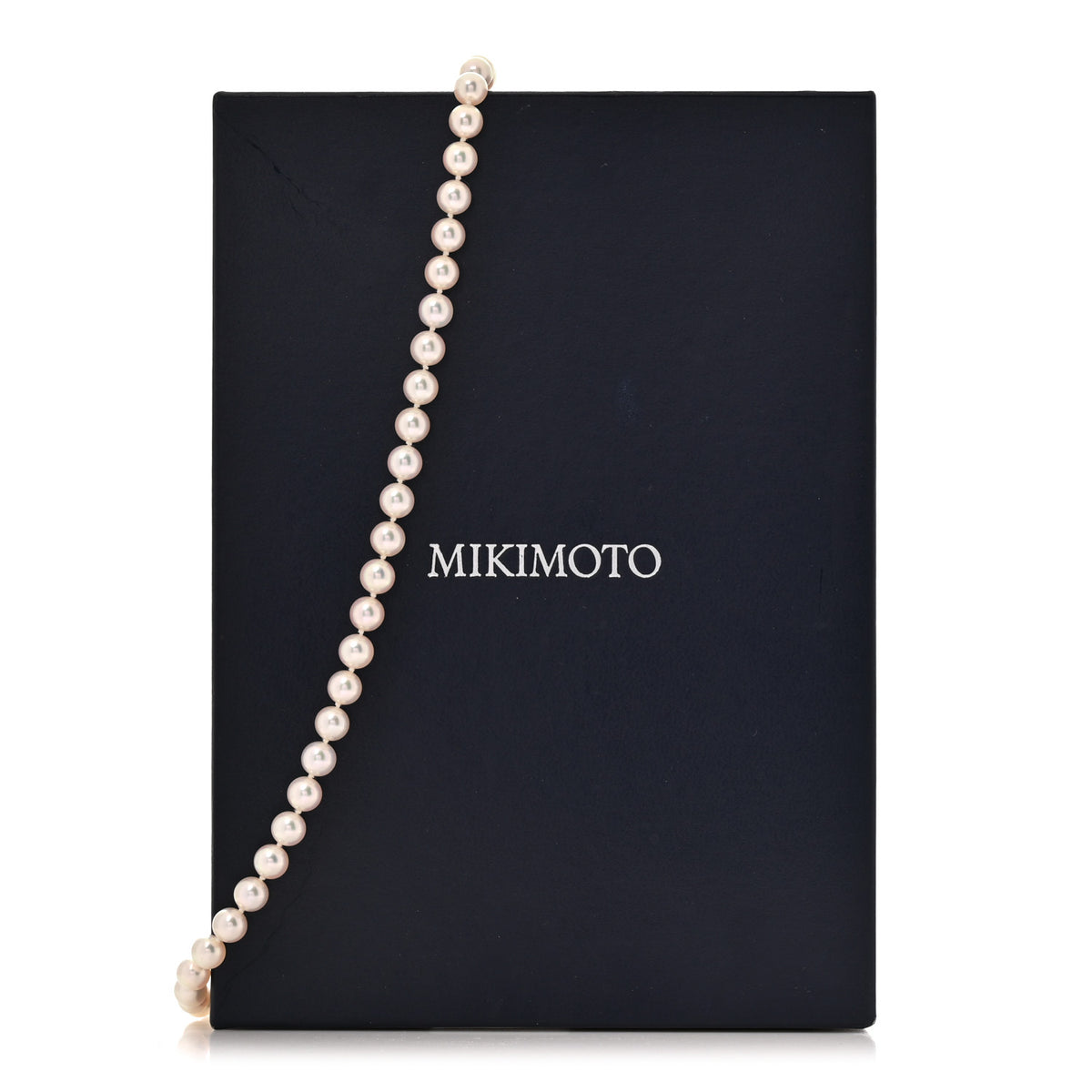 Mikimoto 18K White Gold Akoya Cultured Pearl 6.5-7mm Strand Necklace 7 of 7