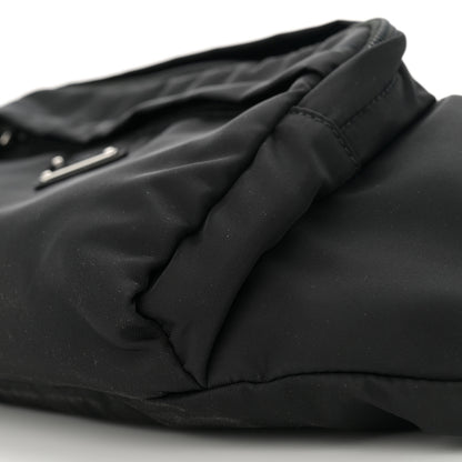 Prada Tessuto Nylon Double Pocket Belt Bag Black 10 of 10