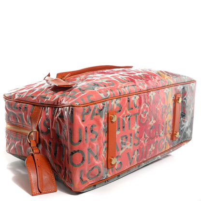 Louis Vuitton Monogram Pulp Defile Weekender GM Rose 4 of 7