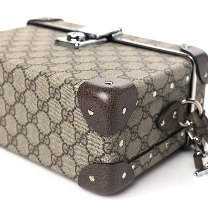 Gucci GG Supreme Monogram Globe-Trotter Beauty Case Brown 10 of 10