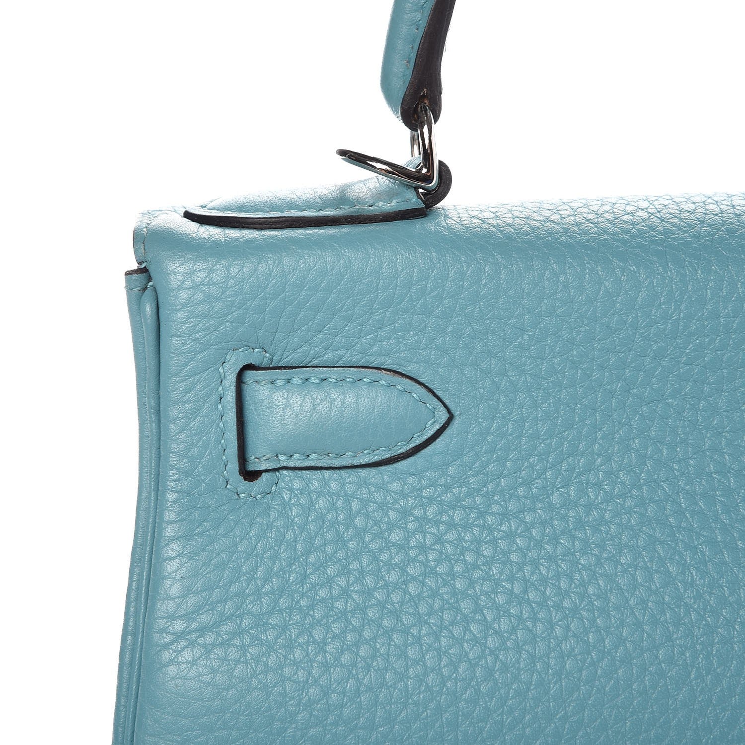 Hermes Taurillon Clemence Kelly Retourne 28 Bleu Saint Cyr 12 of 38