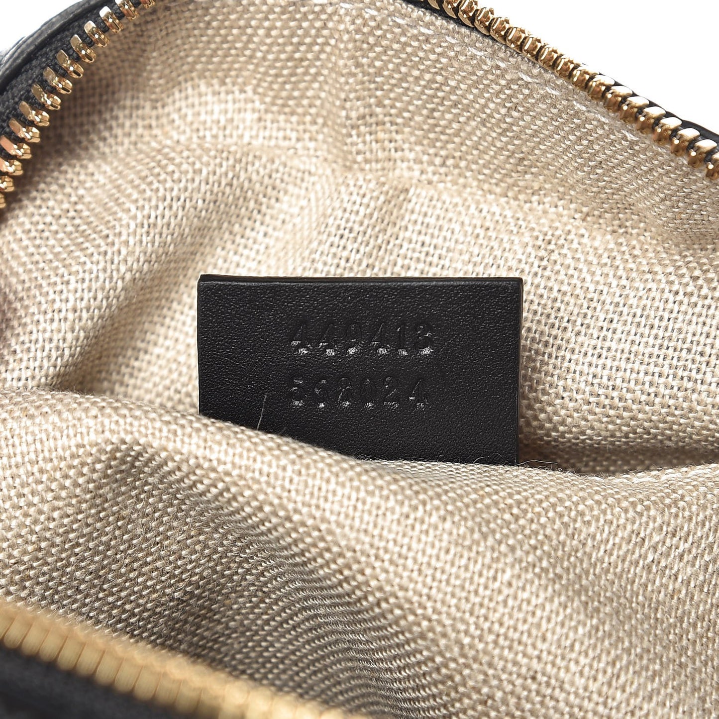 Microguccissima Mini Bree Messenger Bag Black