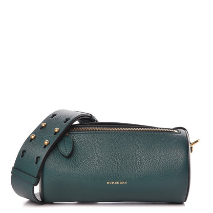 Burberry Calfskin The Barrel Bag Dark Cyan 1 of 9