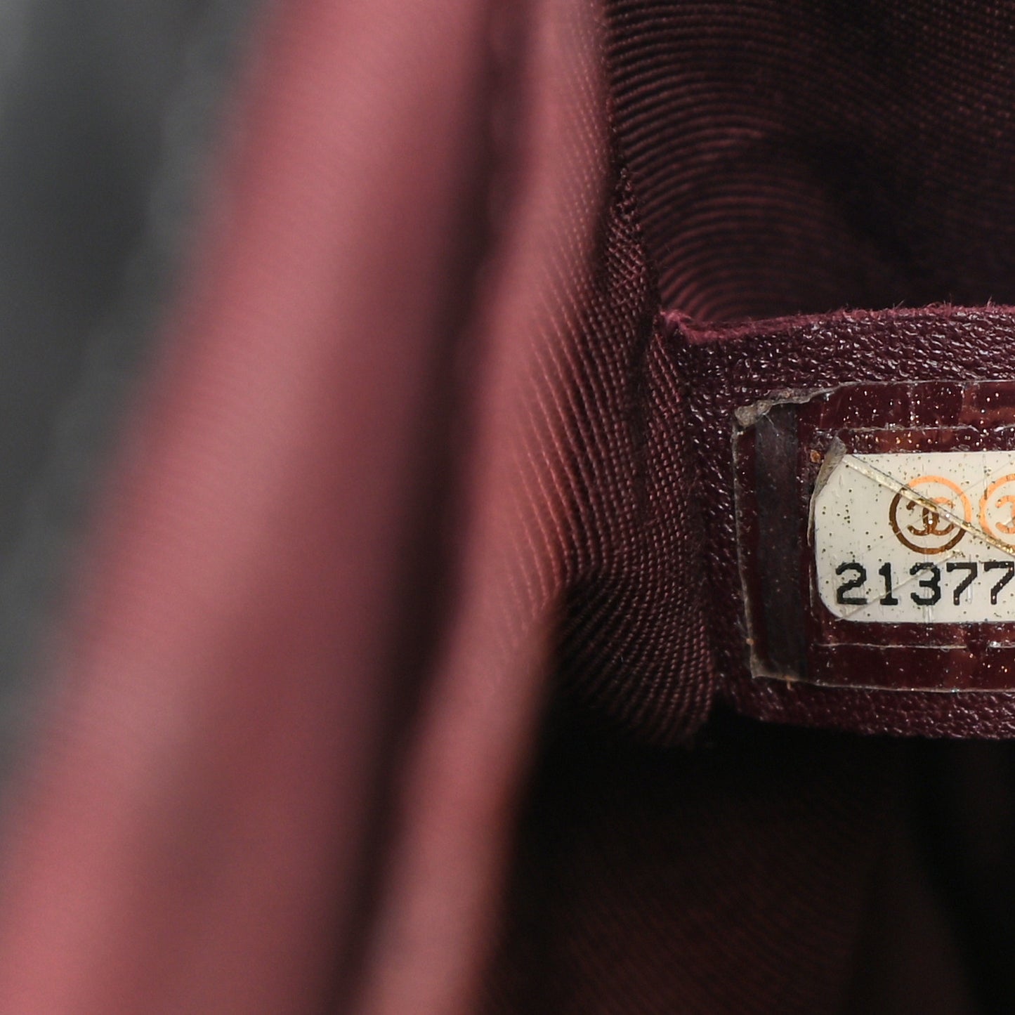 Shearling Iridescent Calfskin Medium Boy Flap Black Grey