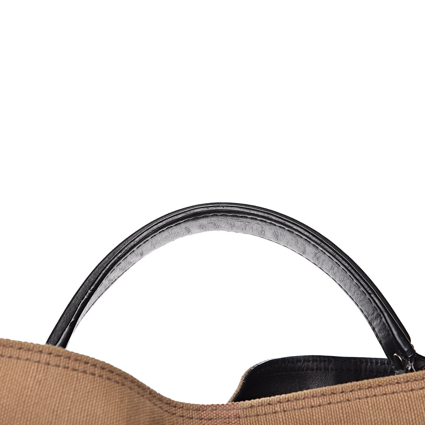 Canvas Mega Check Medium Ashby Hobo Black