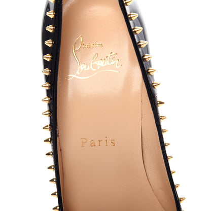 Christian Louboutin Patent Anjalina 120 Pumps 36.5 Black 8 of 9