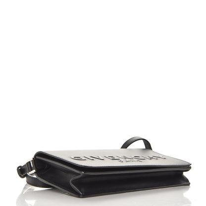 Givenchy Calfskin Logo Debossed Crossbody Black 4 of 7