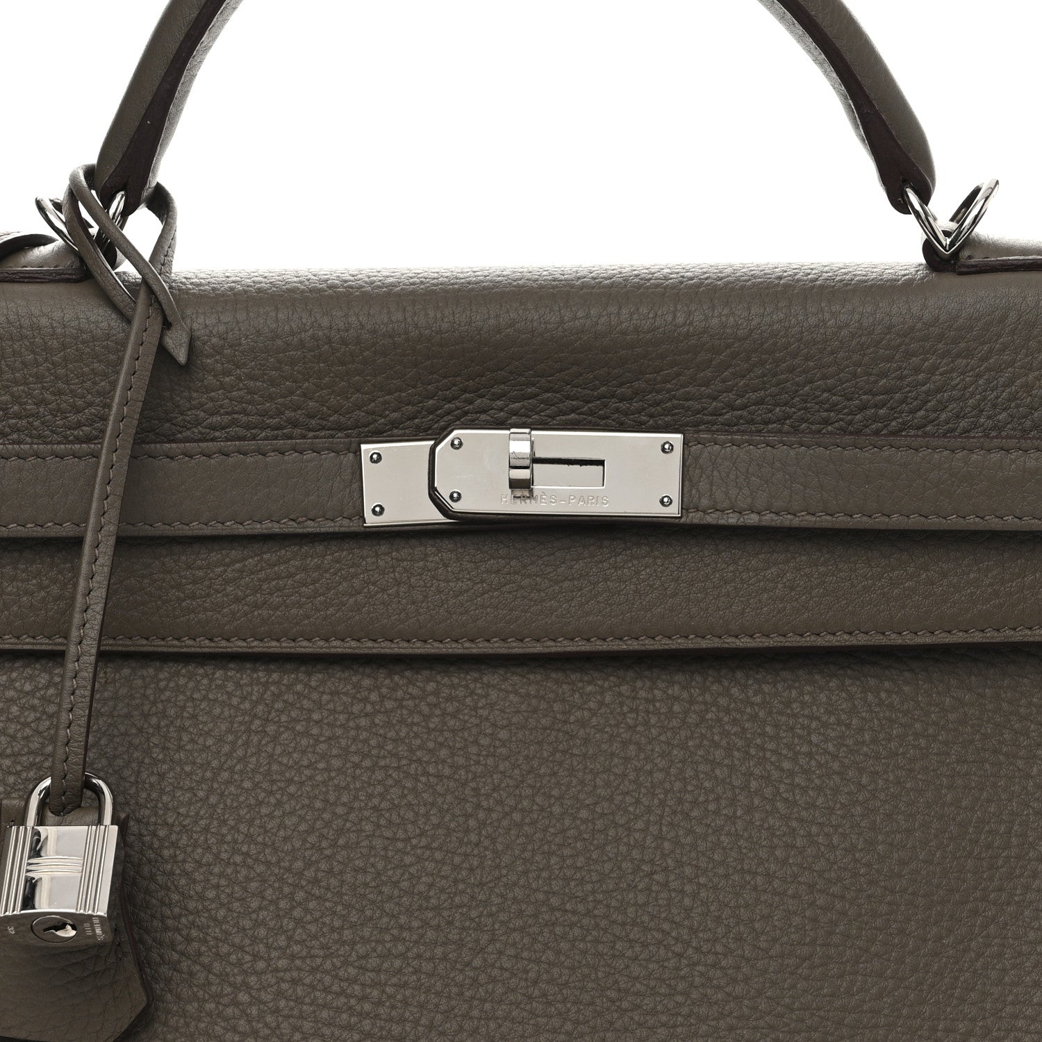 Hermes Togo Kelly Retourne 32 Etain 8 of 10