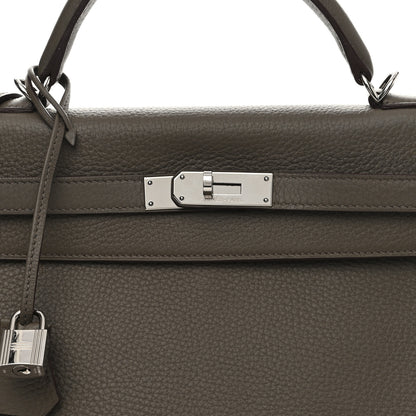 Hermes Togo Kelly Retourne 32 Etain 8 of 10