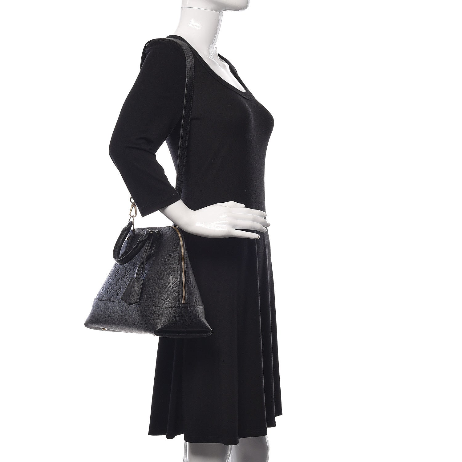 Louis Vuitton Empreinte Neo Alma PM Black 2 of 10