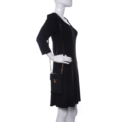 Louis Vuitton Epi Pochette Trunk Verticale Black 2 of 9