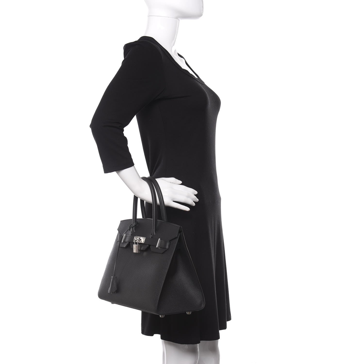 Hermes Epsom Birkin Sellier 30 Black 2 of 10