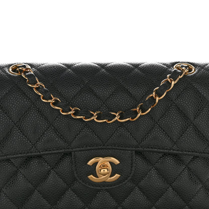 Chanel Caviar Quilted Small Double Flap Black 8 of 11