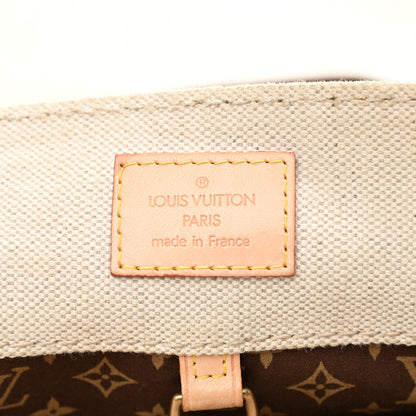 Louis Vuitton Toile Globe Shopper Cabas MM Blue 6 of 10