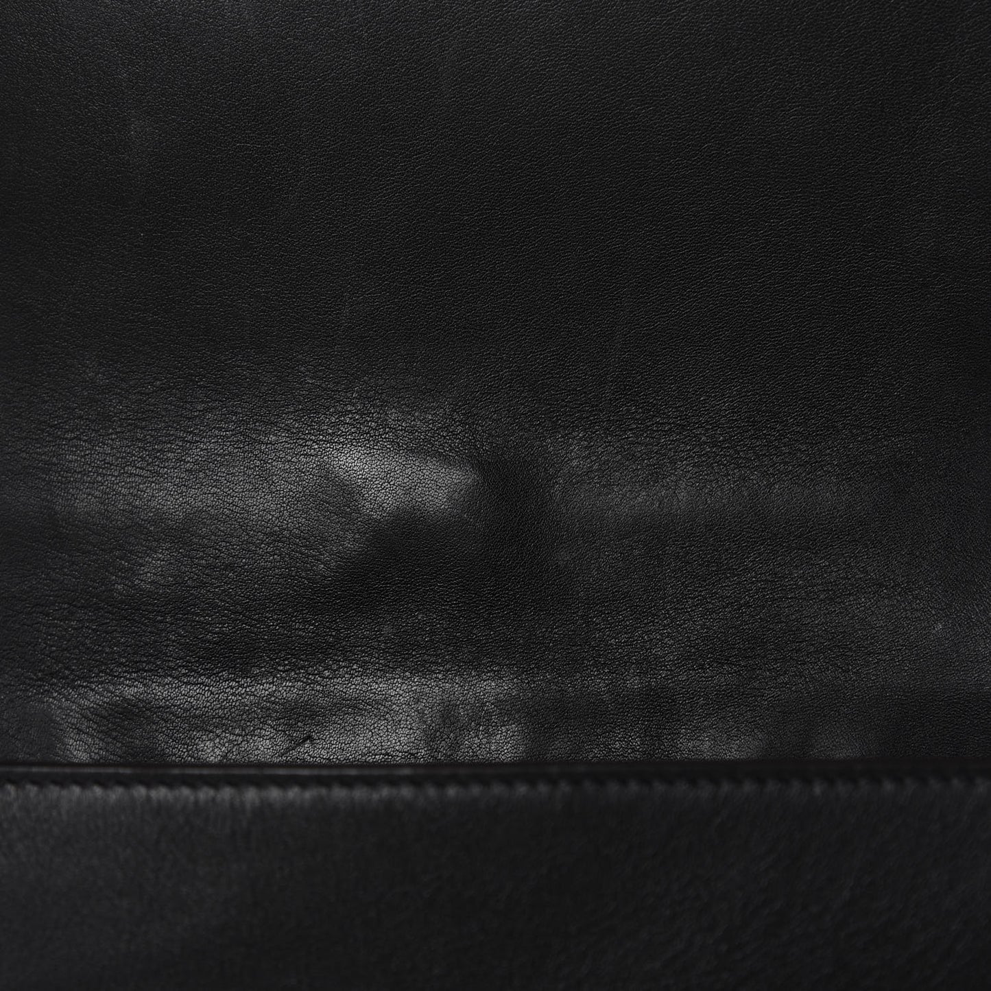 Calfskin Suede Medium Nile Bracelet Bag Black