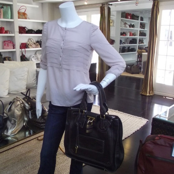 Chloe Leather Paddington Tote Brown 2 of 18
