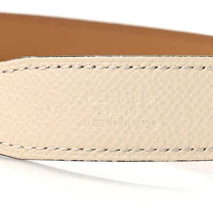 Hermes Epsom Swift 24mm Mini Constance H Belt 75 30 Nata Biscuit 3 of 4
