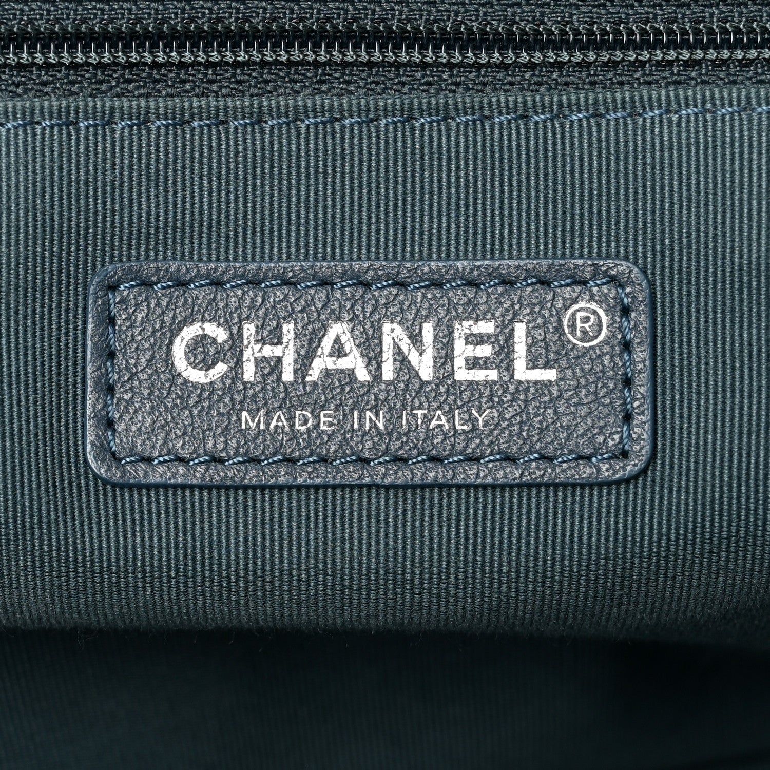 Chanel Denim Small Deauville Tote  Light Blue 7 of 12