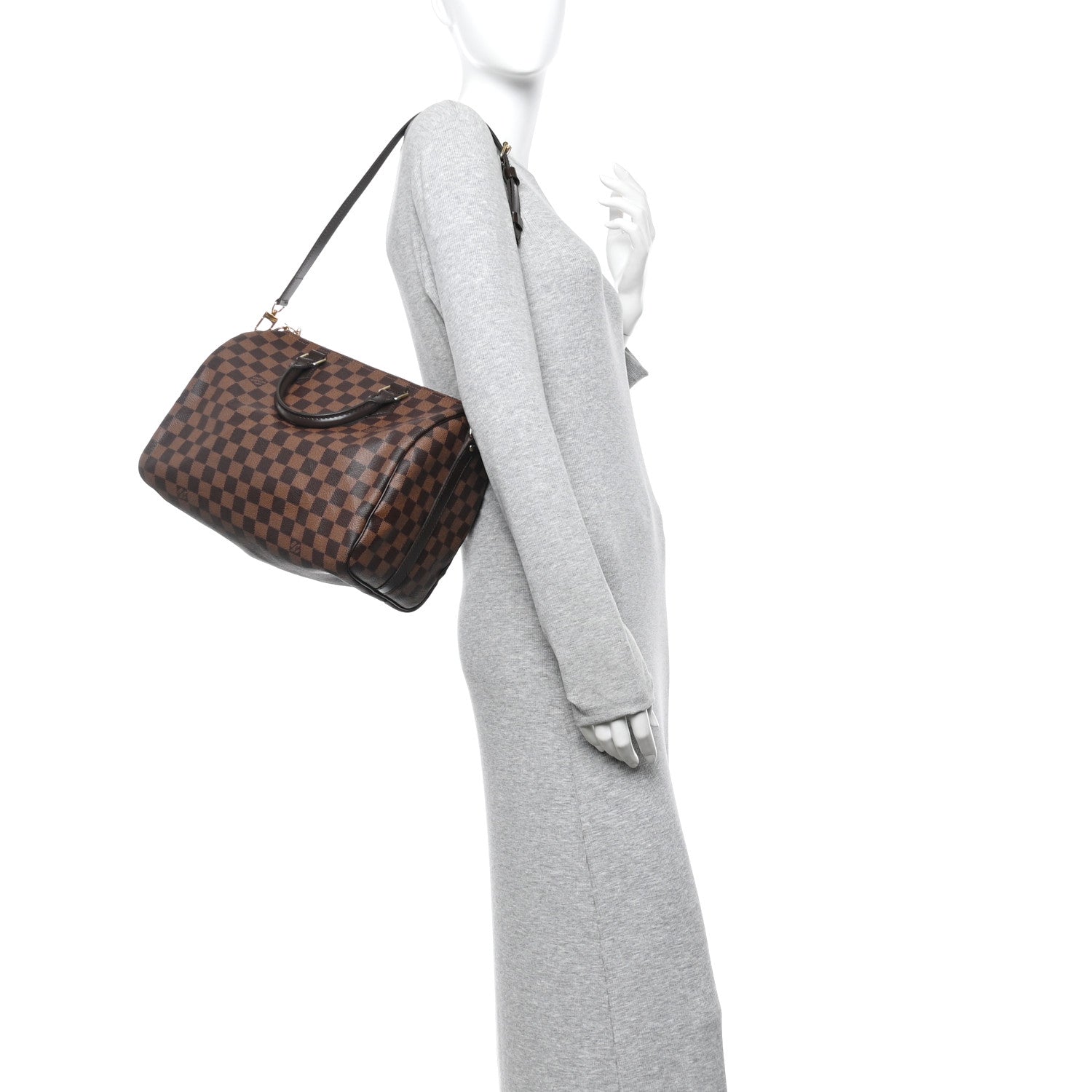 Louis Vuitton Damier Ebene Speedy Bandouliere 30 2 of 12