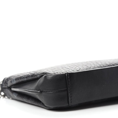 MCM Visetos Medium Millie Chain Crossbody Bag Black 6 of 11